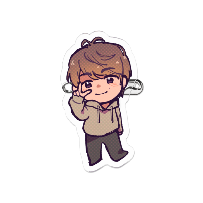 アクリルバッジ - 50 x 50 (mm)