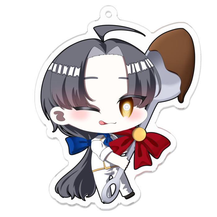 アクリルキーホルダー - 70 x 70 (mm)