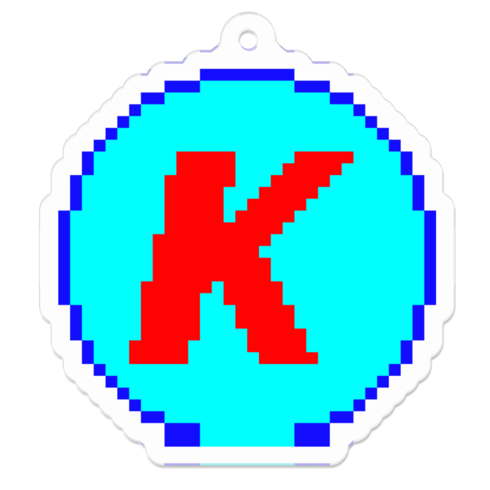 アクリルキーホルダー - 50 x 50 (mm)