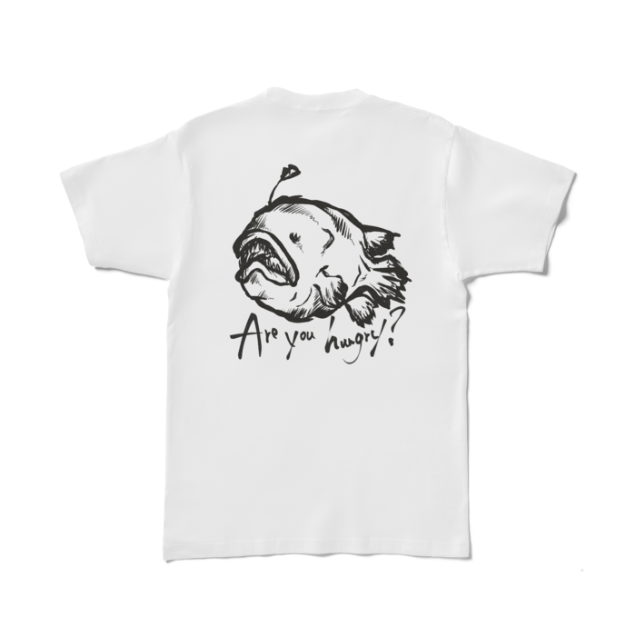 【チョウチンアンコウ】Tシャツ - L - 白