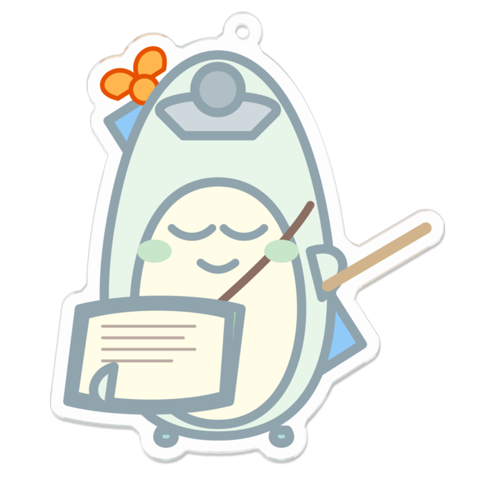 アクリルキーホルダー - 70 x 70 (mm)