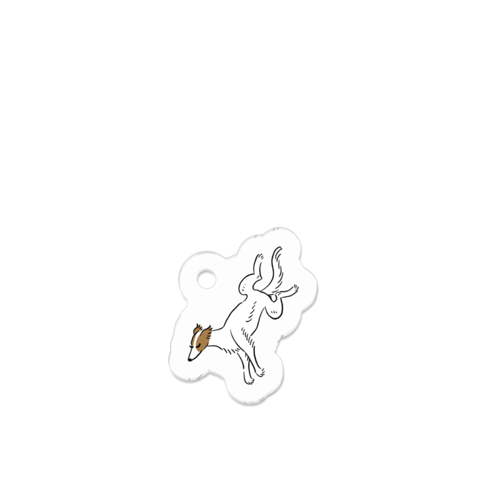 アクリルキーホルダー（コーティング） - 50 x 50 (mm)