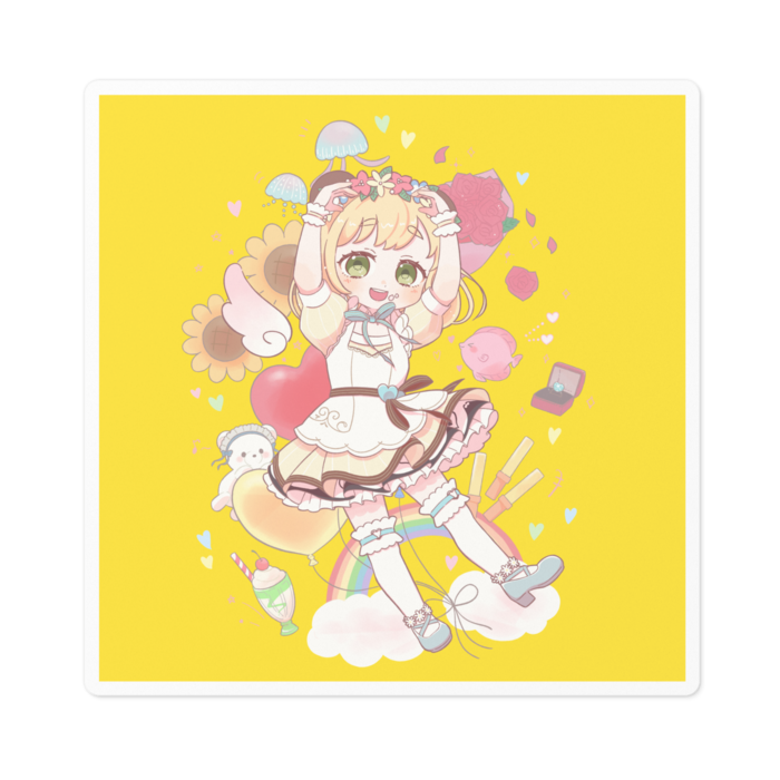 ステッカー - 100 x 100 (mm)