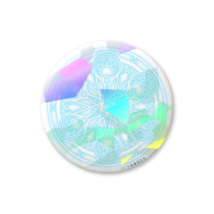 ホログラム缶バッジ - 25mm