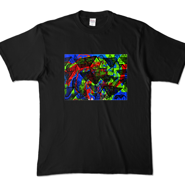 カラーTシャツ - XL - ブラック (濃色)