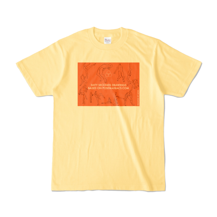 カラーTシャツ - S - ライトイエロー (淡色)
