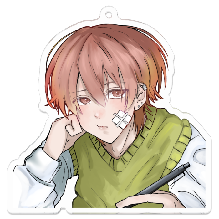 アクリルキーホルダー - 70 x 70 (mm)