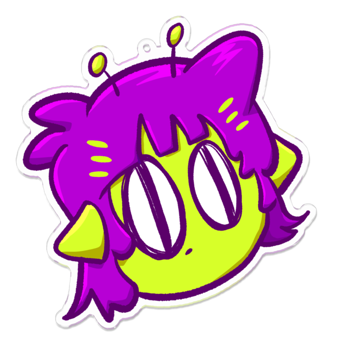 アクリルキーホルダー - 100 x 100 (mm)