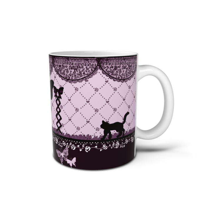 マグカップ - 直径 8 cm / 高さ 9.5 cm