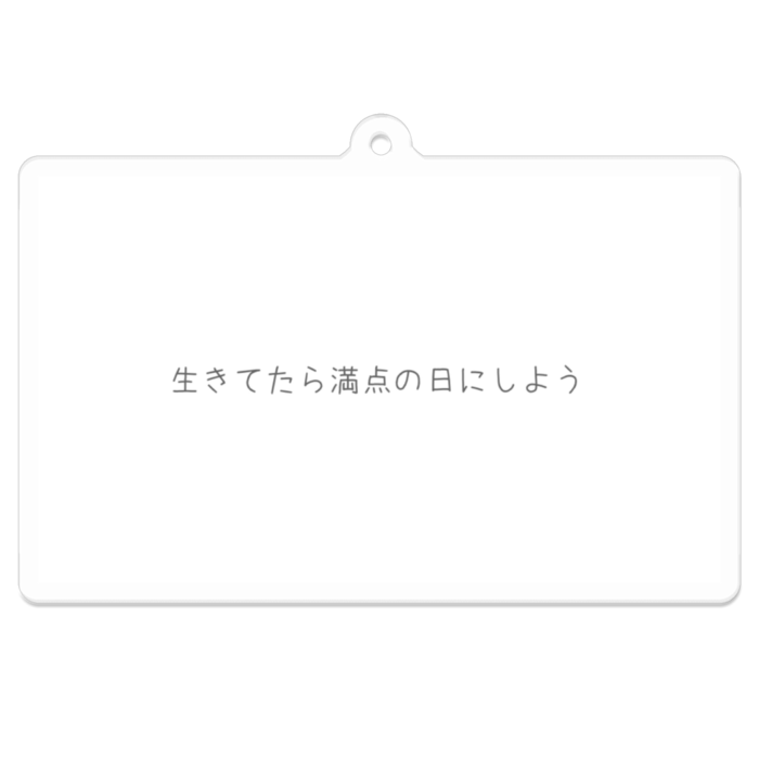 アクリルキーホルダー - 70 x 70 (mm)