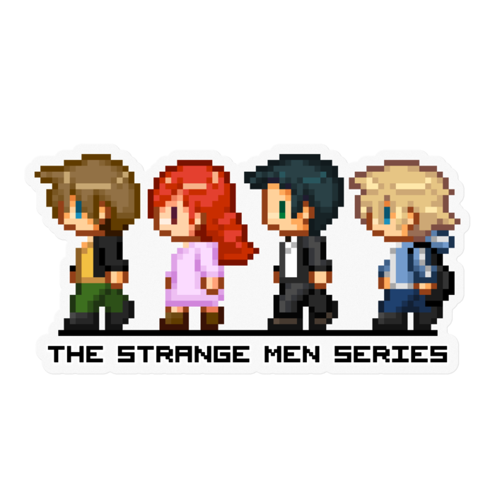 主人公たち(横) - 100 x 100 (mm)