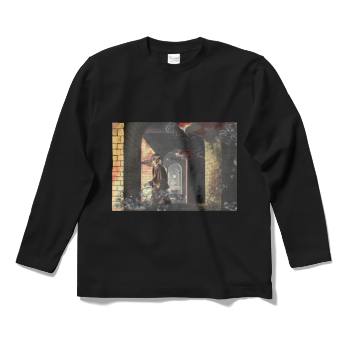 ロングスリーブTシャツ - S - ブラック