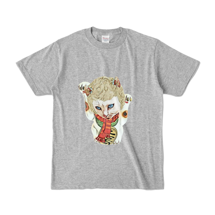 カラーTシャツ - S - 杢グレー (濃色)