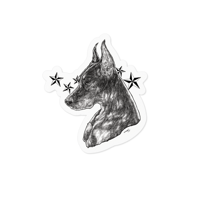 ステッカー - 100 x 100 (mm)