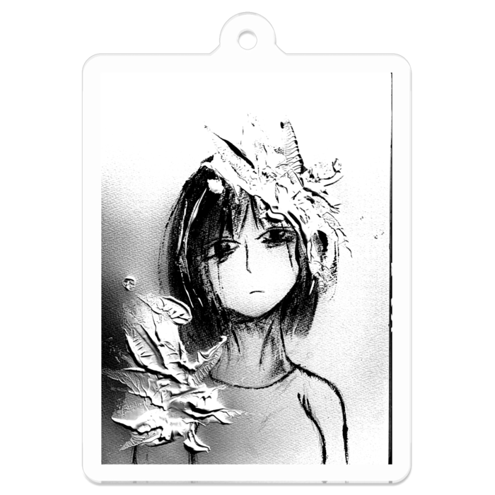 アクリルキーホルダー - 50 x 50 (mm)