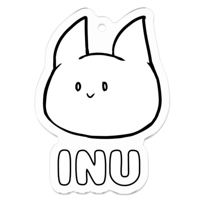 アクリルキーホルダー - 50 x 50 (mm)