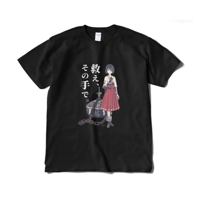 『オノゴロ物語』救え－ハル（A）Tシャツ（短納期） - XL - ブラック