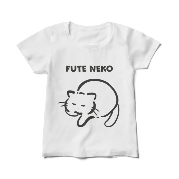 レディース白Tシャツ - M - ブラック