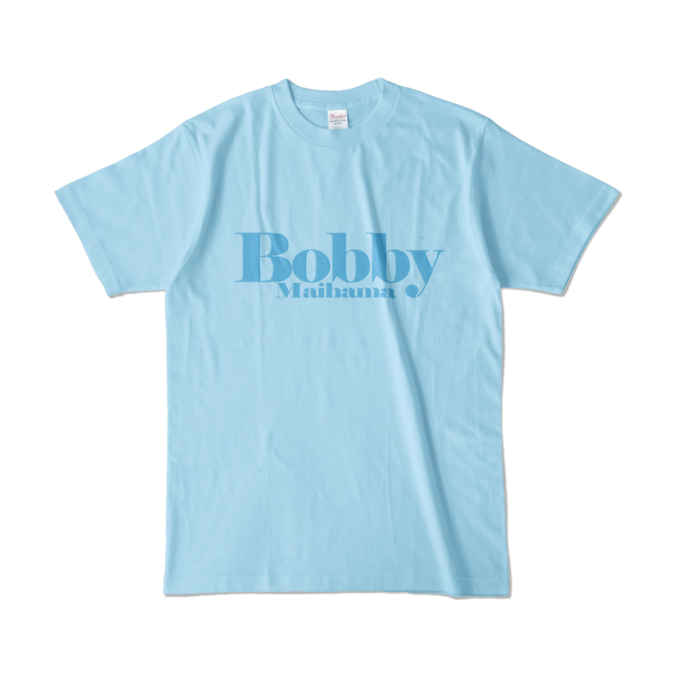 BobbyのカラーTシャツ - L - ライトブルー (淡色)