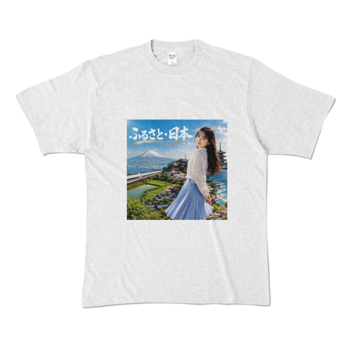 カラーTシャツ - XL - アッシュ （淡色）