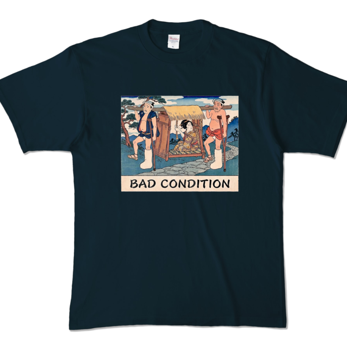 カラーTシャツ - XL - ネイビー (濃色)