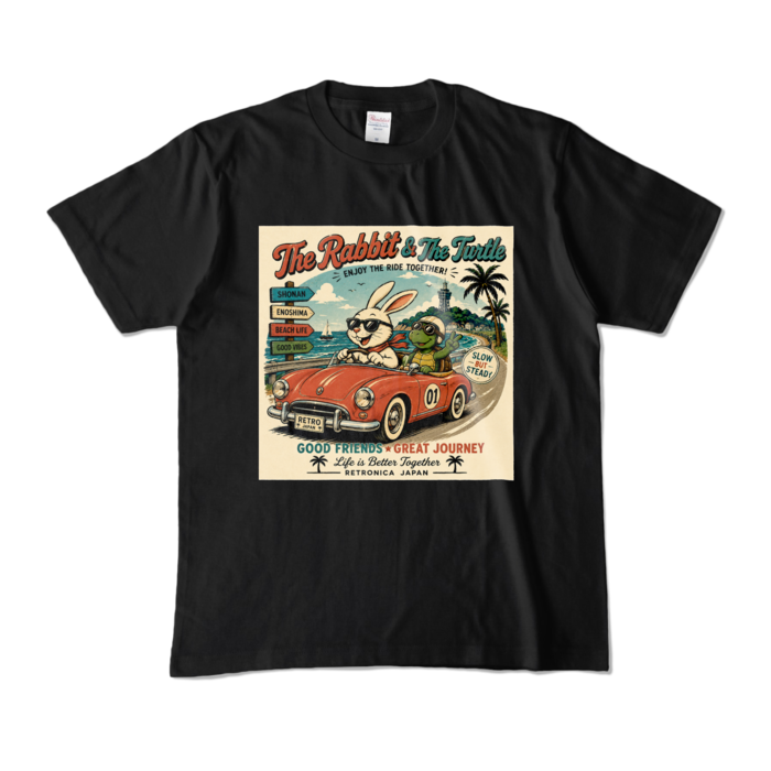 カラーTシャツ - M - ブラック (濃色)