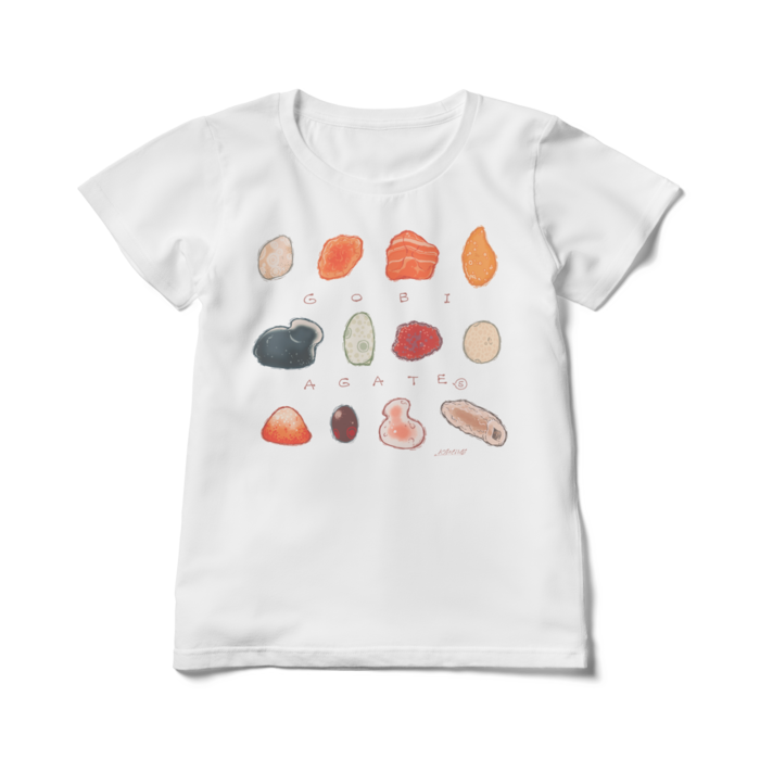 ゴビアゲート レディースtシャツ クロタネソウ Booth Booth