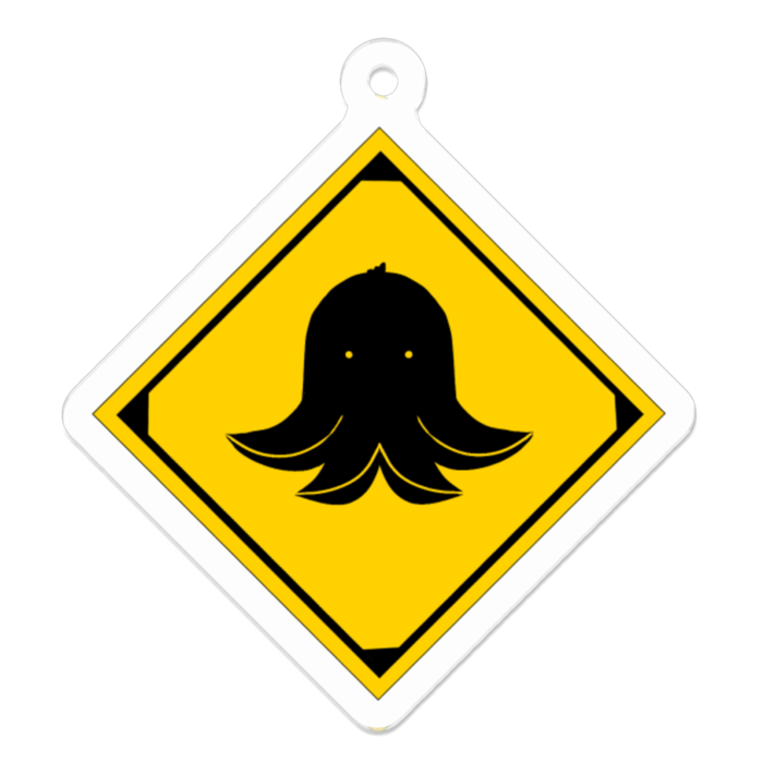 アクリルキーホルダー - 50 x 50 (mm)