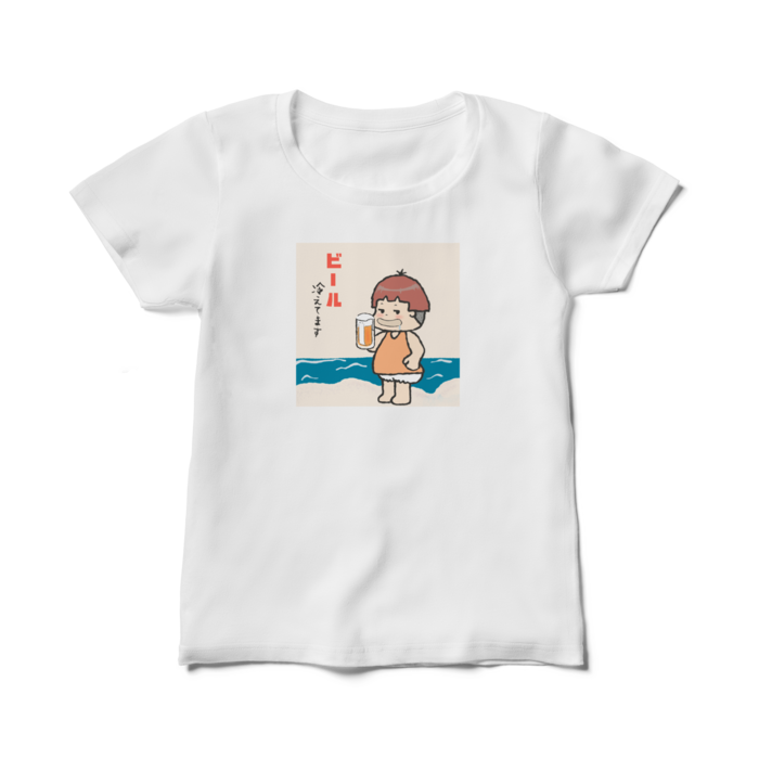 レディースTシャツ - M - 白