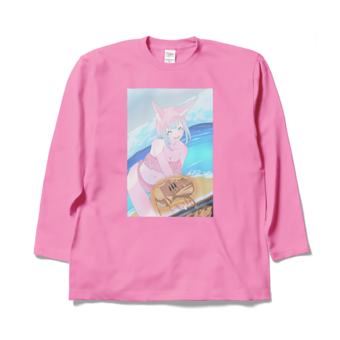 ロングスリーブTシャツ - XL - ピンク