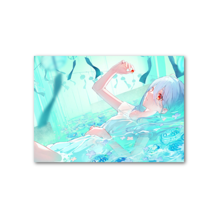 フォト風カード - 横 - 片面