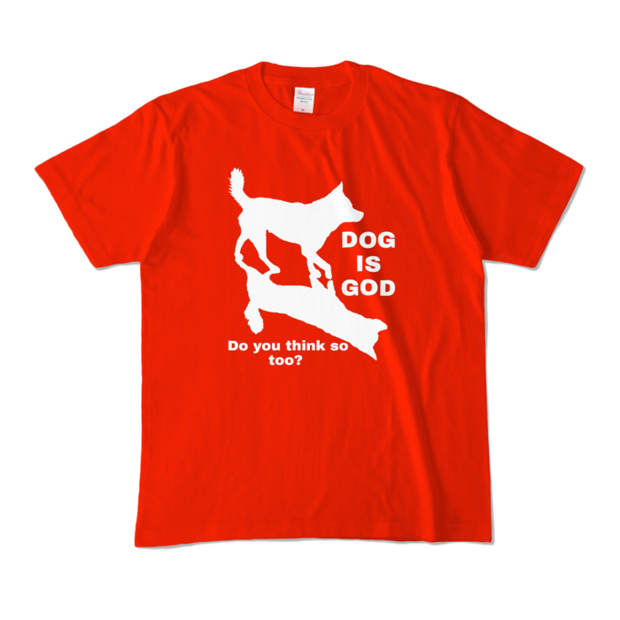 カラーTシャツ - M - レッド (濃色)