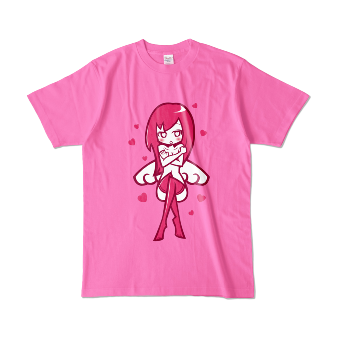 カラーTシャツ - L - ピンク (濃色)