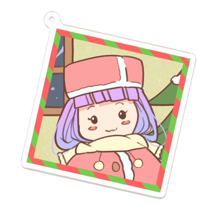 アクリルキーホルダー - 70 x 70 (mm)