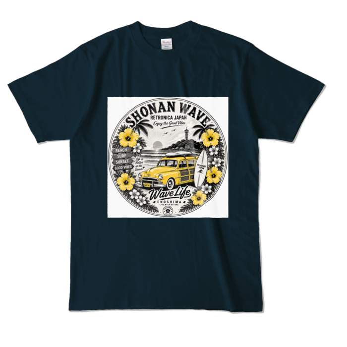 カラーTシャツ - L - ネイビー (濃色)
