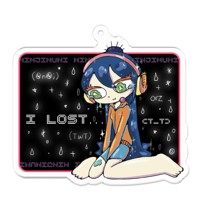 アクリルキーホルダー - 70 x 70 (mm)