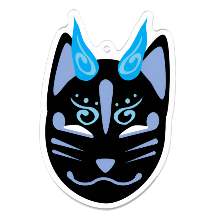 アクリルキーホルダー - 70 x 70 (mm)