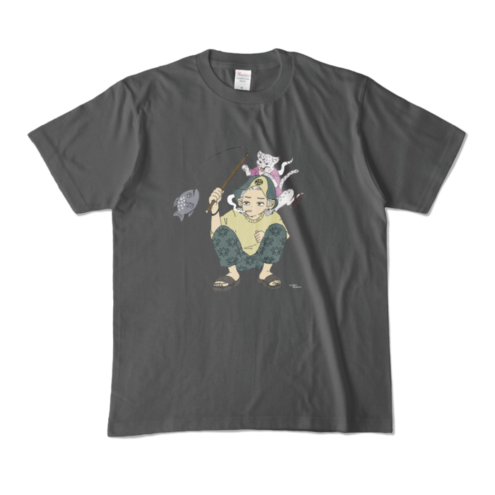 カラーTシャツ - M - チャコール (濃色)