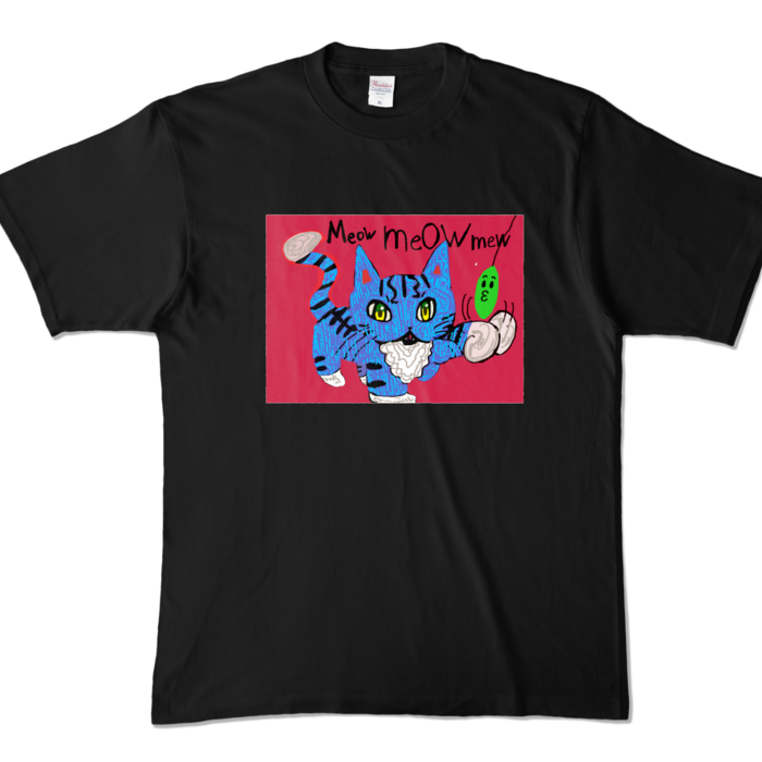 カラーTシャツ - XL - ブラック (濃色)