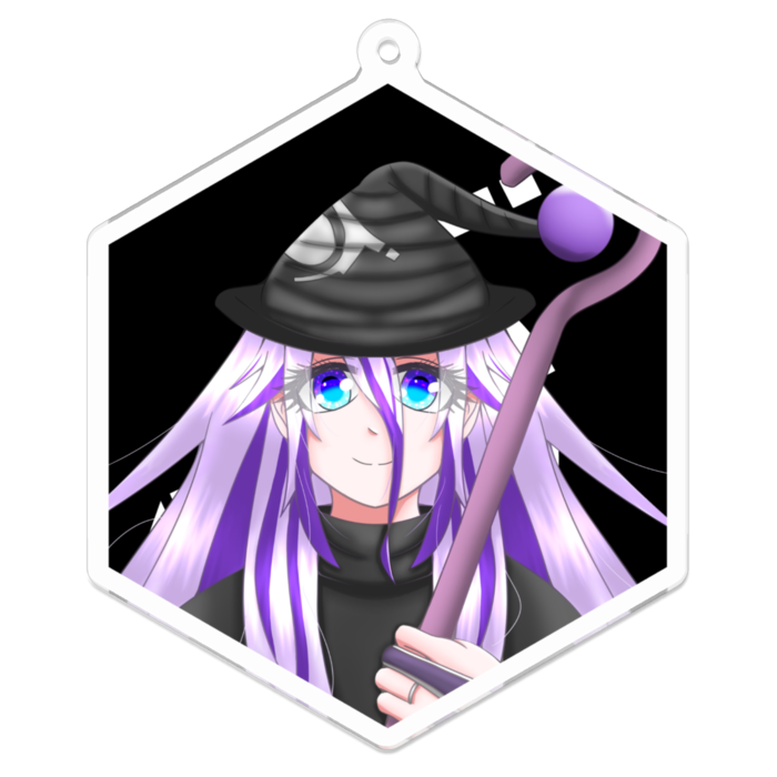 アクリルキーホルダー - 70 x 70 (mm)