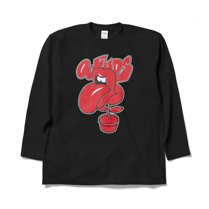 ロングスリーブTシャツ - XL - ブラック