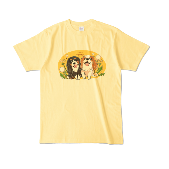 カラーTシャツ - L - ライトイエロー (淡色)