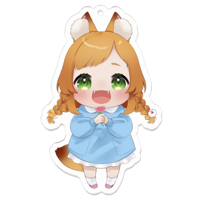 アクリルキーホルダー - 70 x 70 (mm)