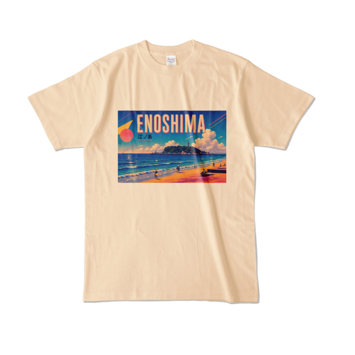 カラーTシャツ - L - ナチュラル (淡色)