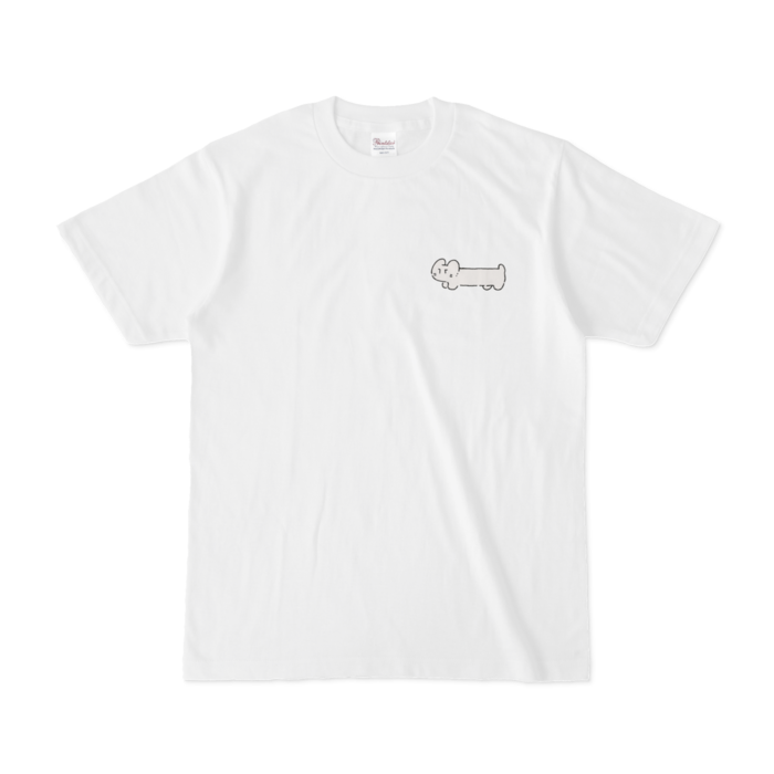 ワンポイントTシャツ - S - 白