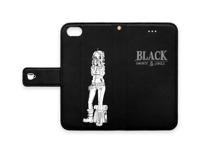 手帳型iPhoneケース - iPhone 7 - ストラップ穴 あり