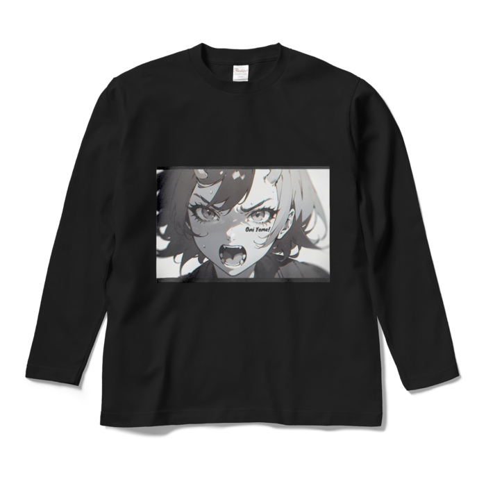 ロングスリーブTシャツ - M - ブラック