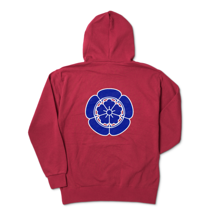 パーカー - XL - バーガンディ