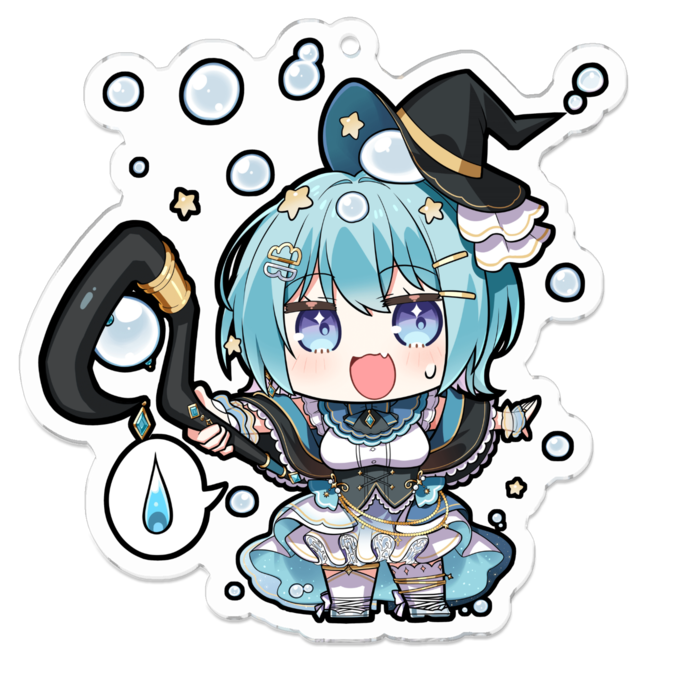 アクリルキーホルダー - 70 x 70 (mm)