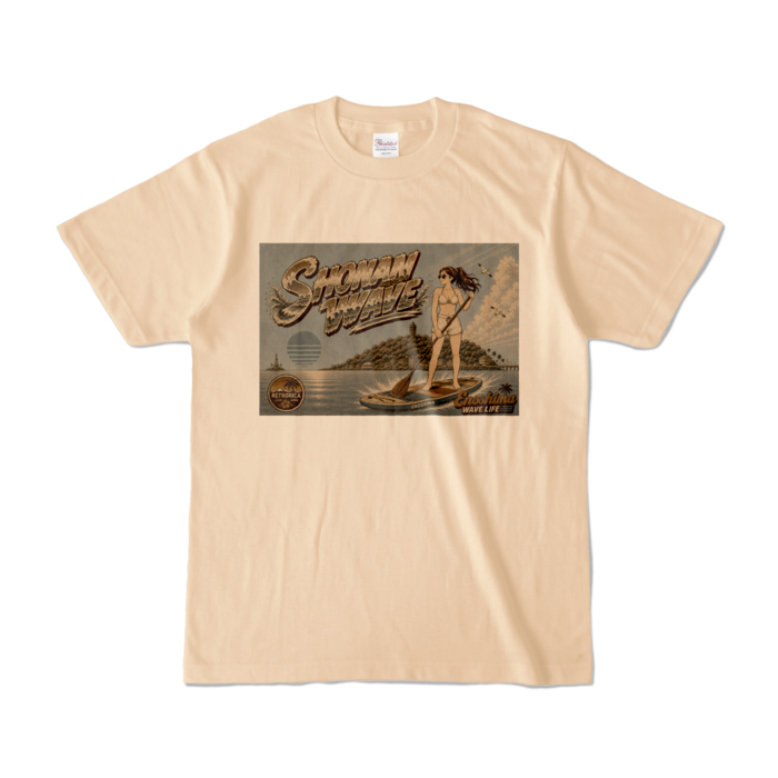 カラーTシャツ - S - ナチュラル (淡色)